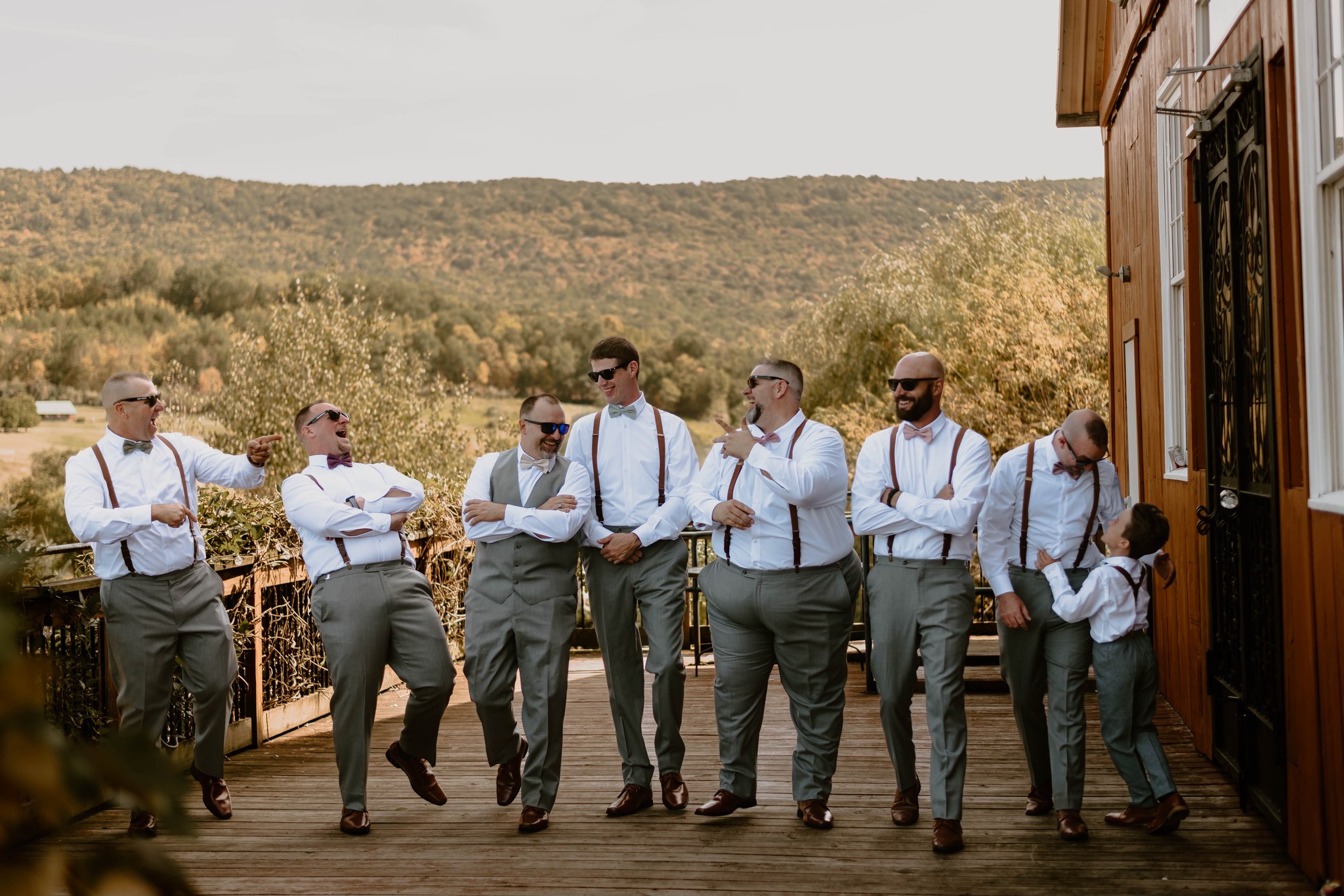 Rustic barn wedding setup with elegant decor and lighting
